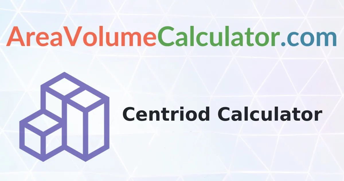 Centriod Calculator