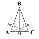 Isosceles Triangle Altitudes Calculator