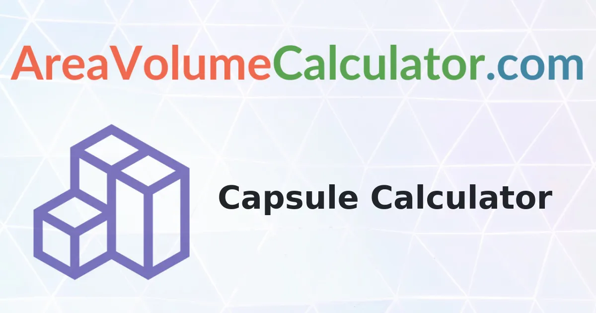 Capsule Calculator