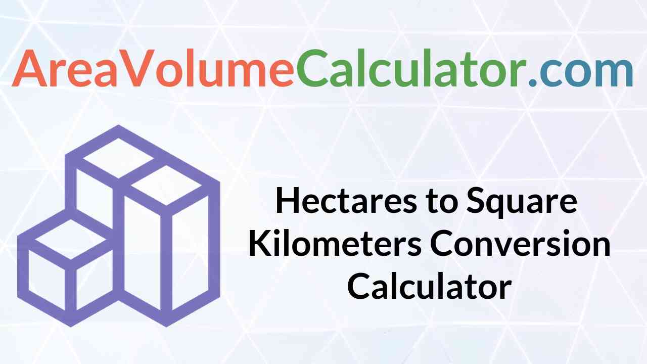  Square Kilometers Conversion Calculator