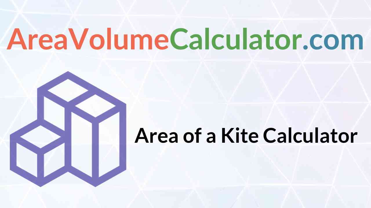 Area of A Kite gfsfs Calculator