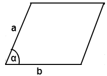 Area of a Parallelogram Calculator (Sides and Angle)
