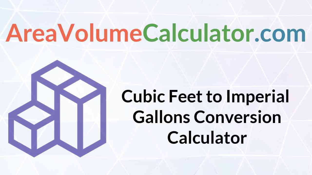  Imperial Gallons Conversion Calculator