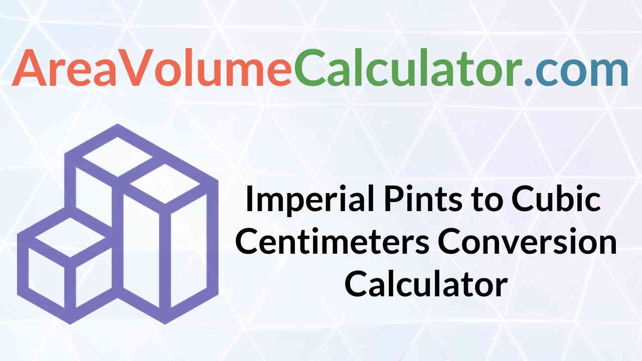 Cubic Centimeters Conversion Calculator