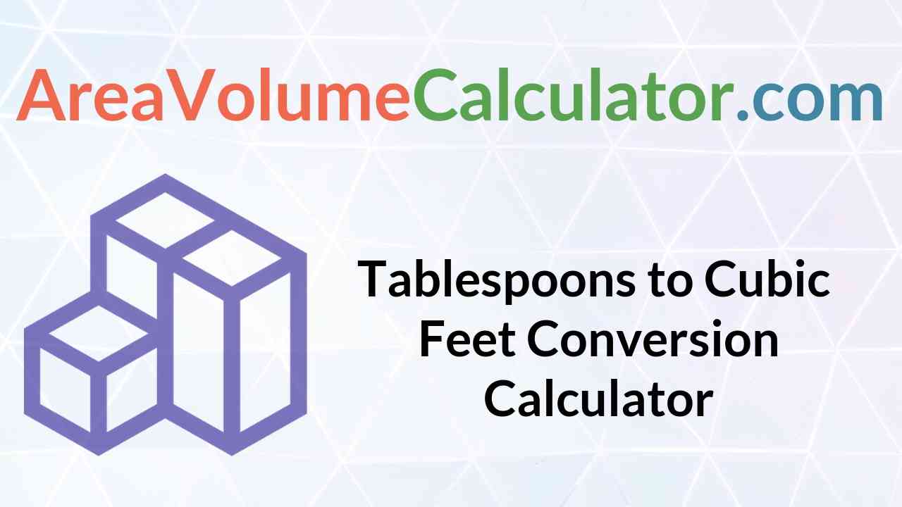  Cubic Feet Conversion Calculator